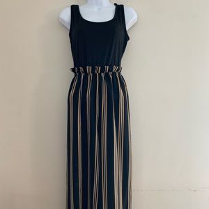 Striped Jumpsuit 🖤🧡